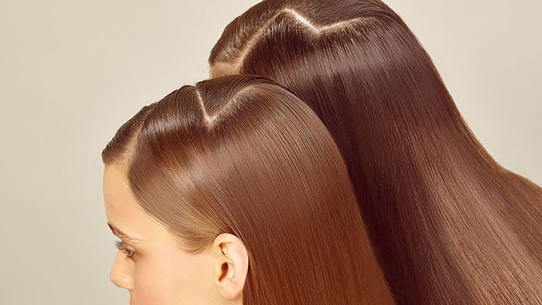 Escova para alisar cabelo