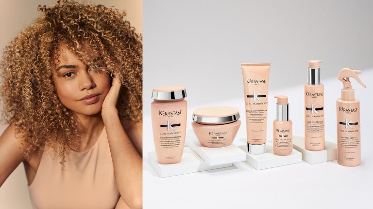 popri modeli Kérastase Curl Manifesto