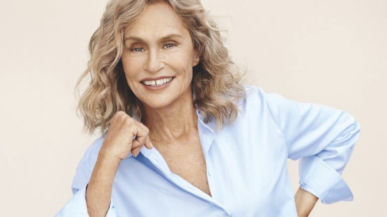 Model Lauren Hutton