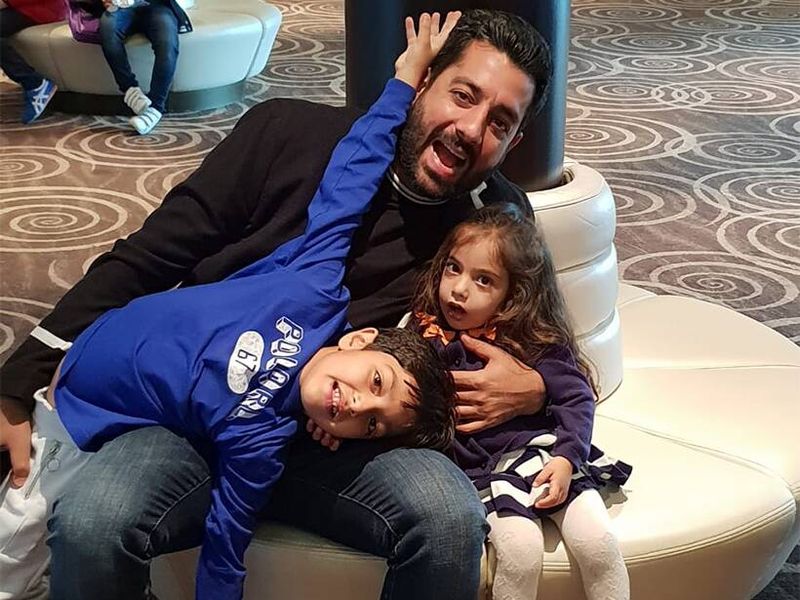 pai e filhos, família primeiro
