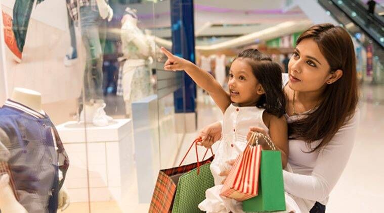 criança comprando