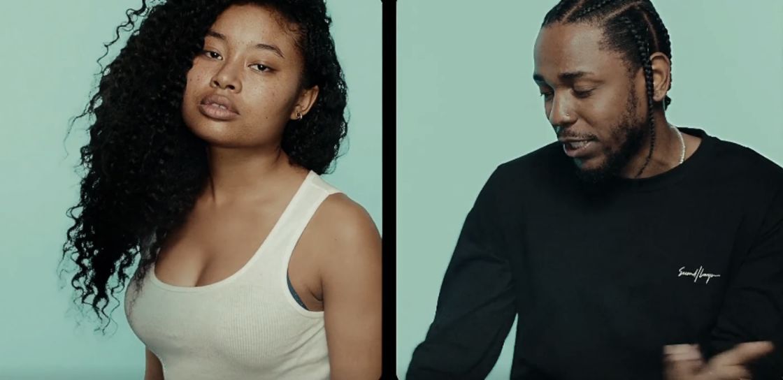 Kendrick Lamar Humble podzielony ekran