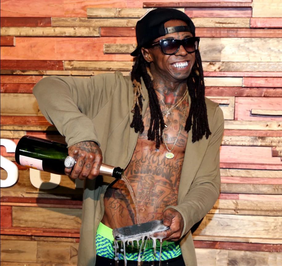 lil wayne sampanye samsung getty