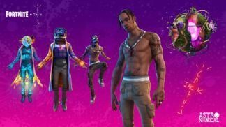 Konsert Travis Scott Fortnite