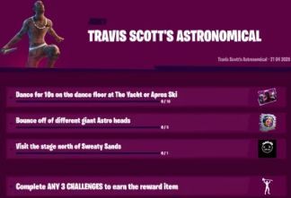 Konsert Travis Scott Fortnite