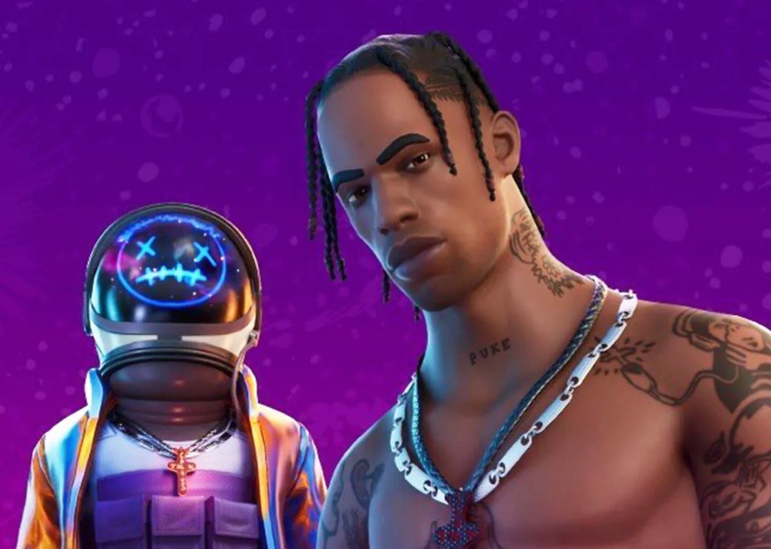 Konsert Travis Scott Fortnite