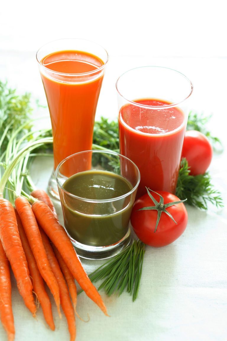 foto de sucos de vegetais