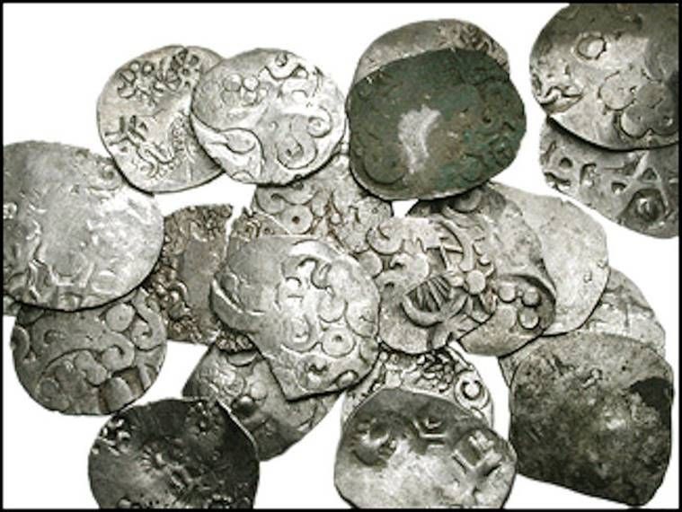 moedas indianas antigas