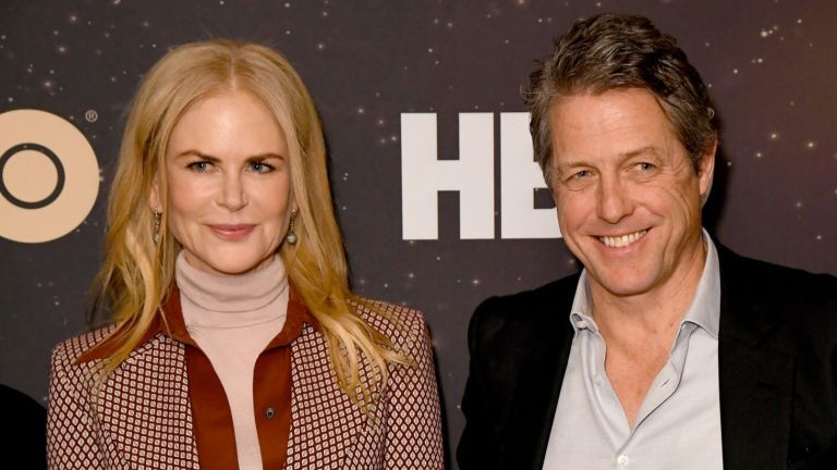 lächelnd nicole kidman und hugh grant