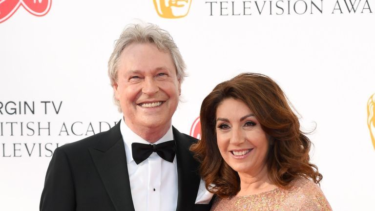 LONDRES, ANGLETERRE - 13 MAI : Walter Rothe et Jane McDonald assistent aux Virgin TV British Academy Television Awards au Royal Festival Hall le 13 mai 2018 à Londres, en Angleterre. (Photo de Karwai Tang/WireImage)