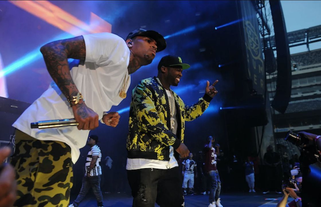 50 centów i Chris Brown