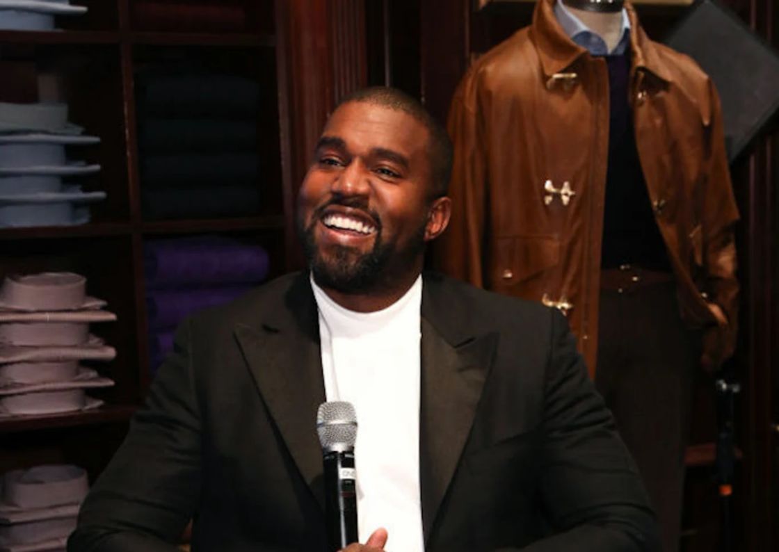 Esta es una foto de Kanye West.