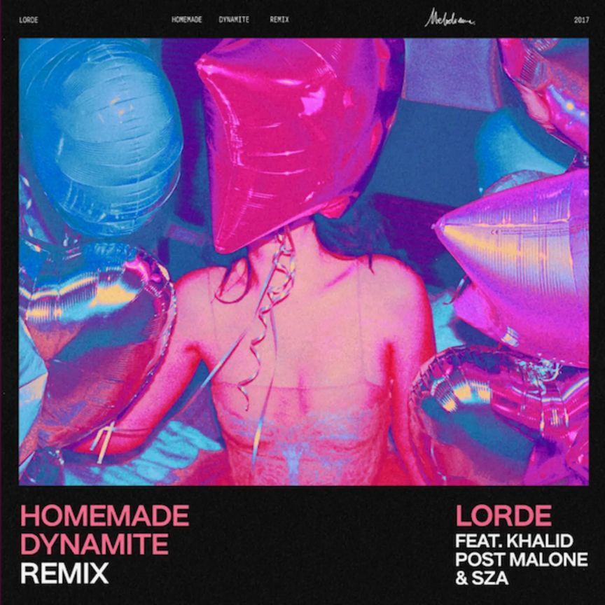 Lorde f/ Khalid, SZA, Pos Malone, "Dinamite fatta in casa" remixare