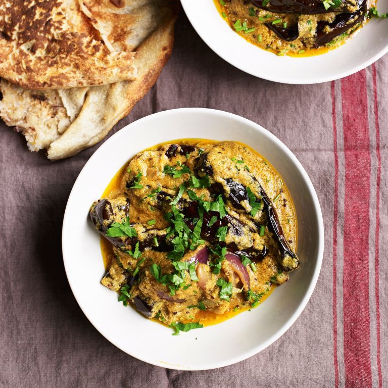 jajčevci in kokosov curry