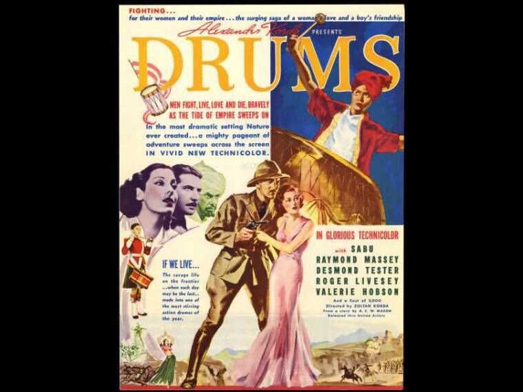 a bateria, myrna loy, cinema do império britânico, história indiana