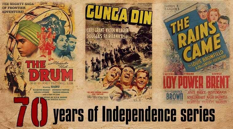 o tambor, as chuvas vieram, gunga din, dia da independência Índia, império britânico