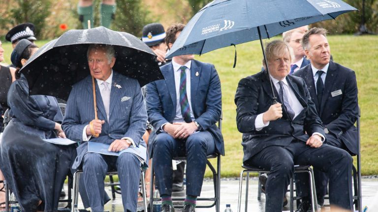 Le prince Charles et Boris Johnson