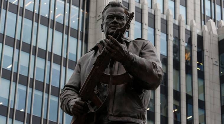 Mikhail Kalashnikov, AK 47, russo, arma russa, arma Rússia, arma AK 47, World News, Indian Express