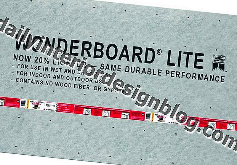 Wonderboard Cement Backer Board Review