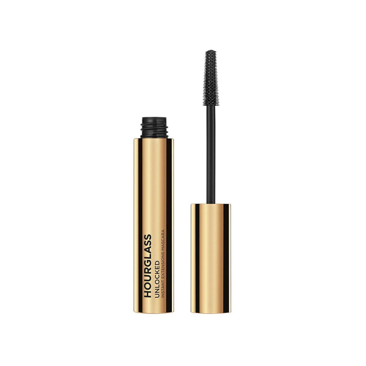 Mascara s odomknutými presýpacími hodinami