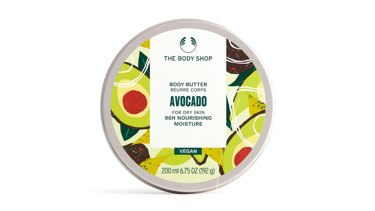 Body Shop Avokádové telové maslo