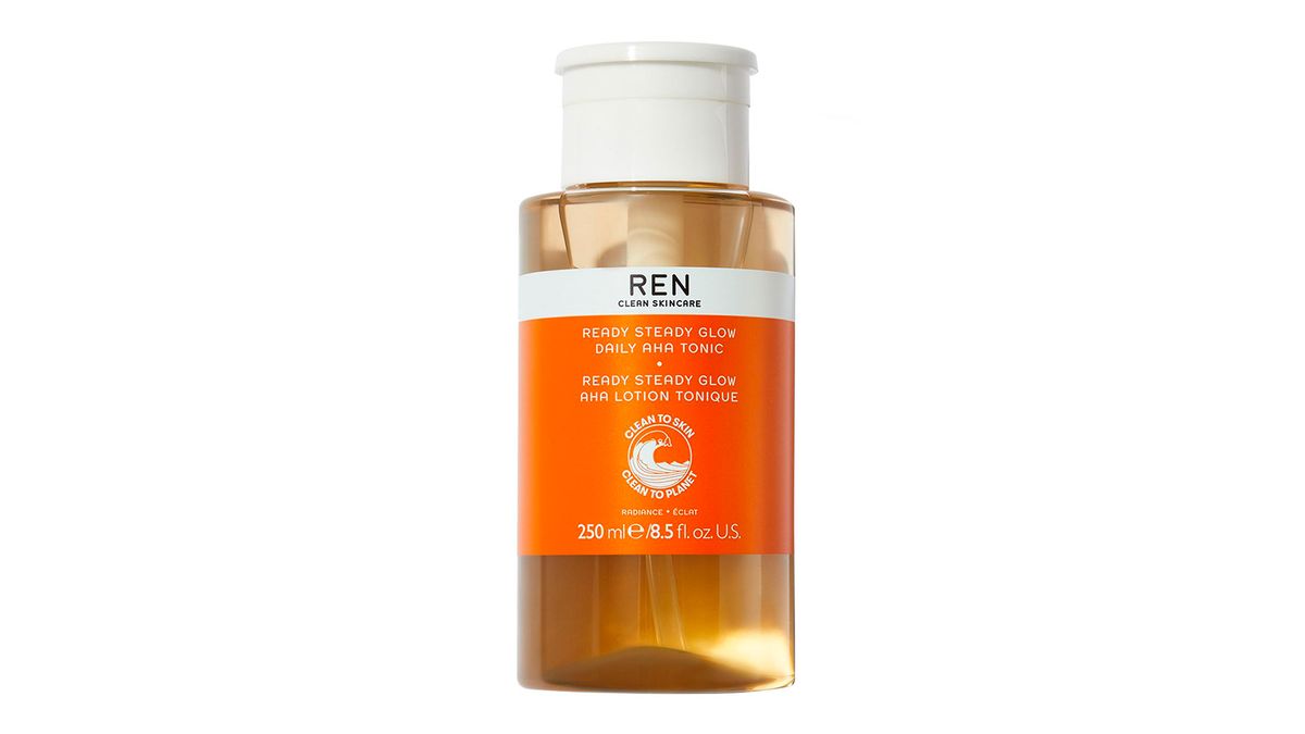 Ren Clean ежедневна, устойчива на грижа за кожата AHA тонизираща бутилка
