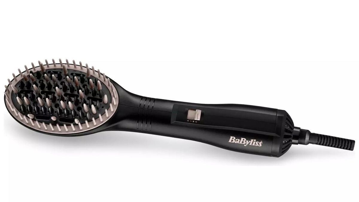 melhor escova alisadora de cabelo, Babyliss lisa e seca