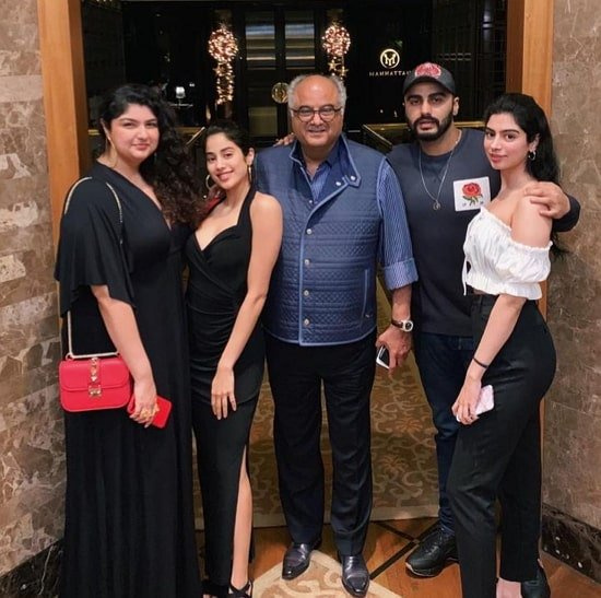 jhanvi kapoor familie