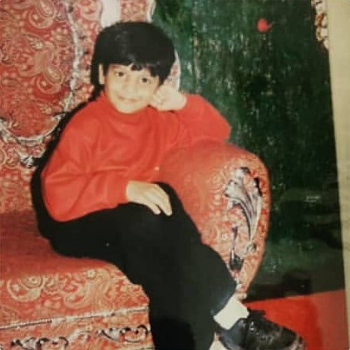 foto de la infancia de sumanth shailendra