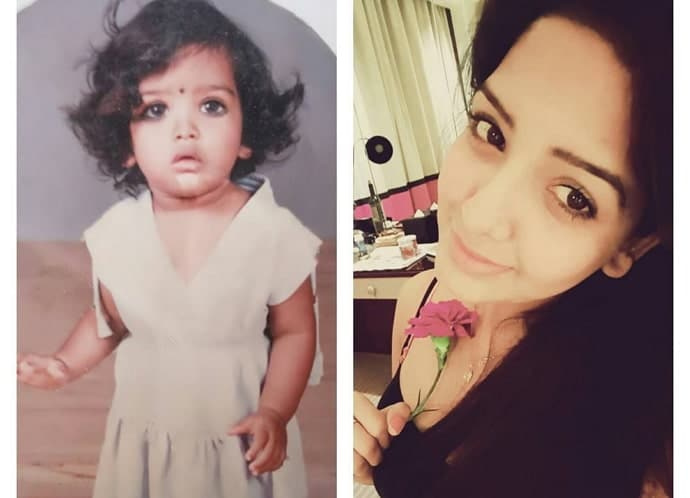 foto de la infancia de pavani reddy