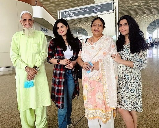 famille zareen khan