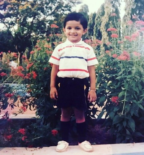 foto de la infancia de sreejith vijay
