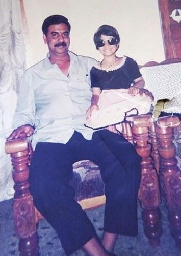 foto de la infancia de vaishnavi gowda