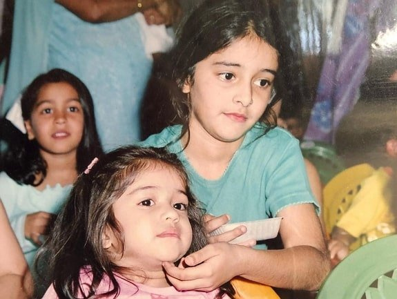 ananya pandey fotografia z detstva