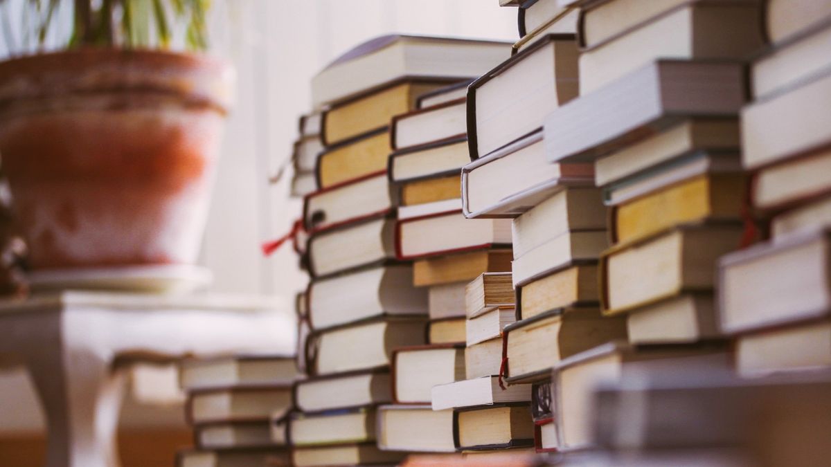 Stapel Bücher