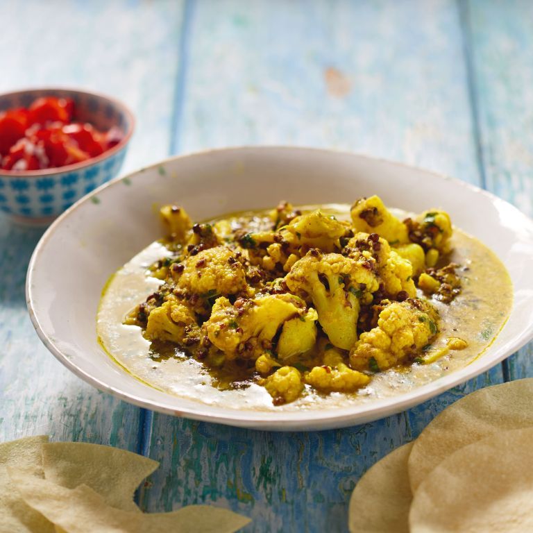 Recept za curry od cvjetače i leće