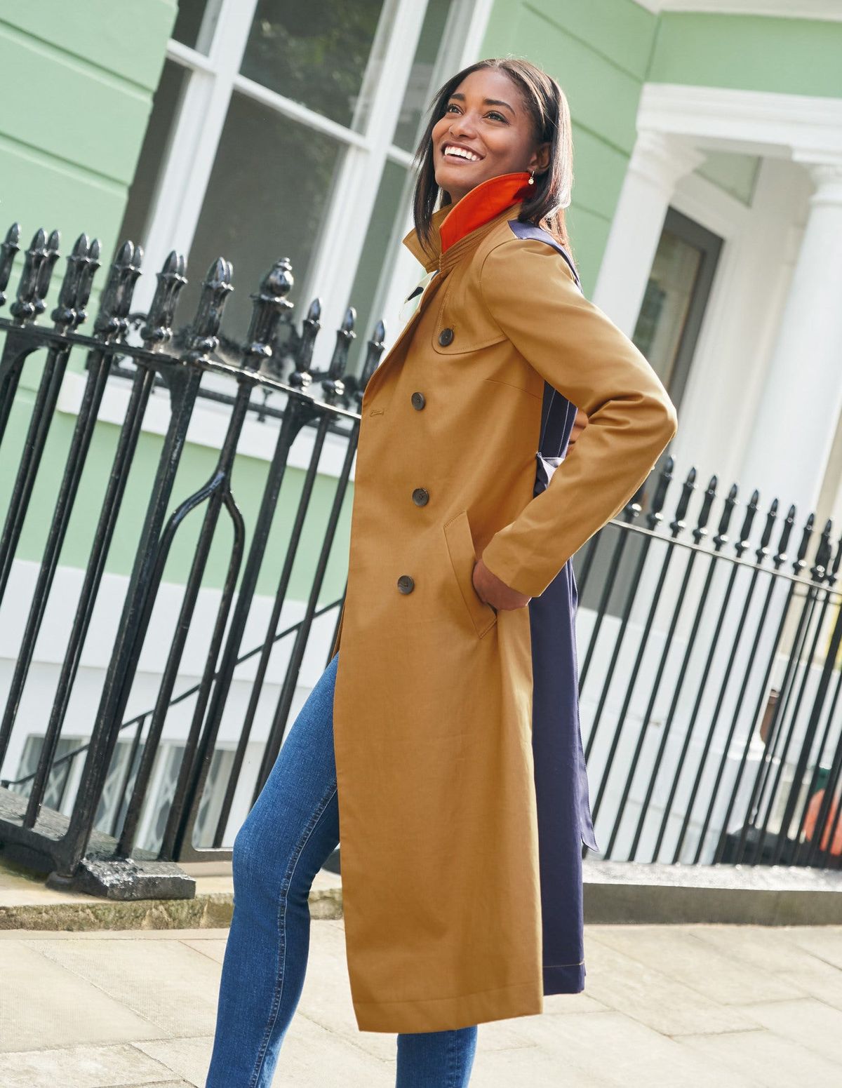 Franklin Trench Coat - stál 160 libier, teraz 80 libier
