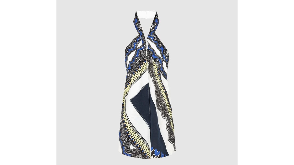reiss joanna ТОП ИЗ ШАРФА С ПРИНТОМ