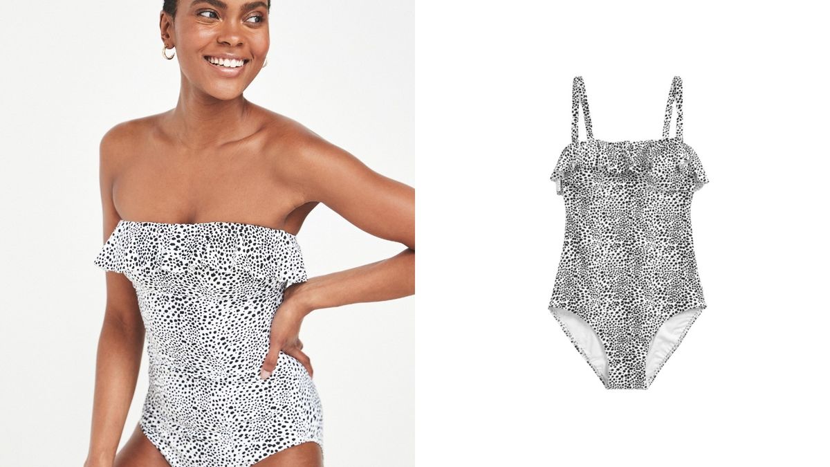 Naslednja kopalka Bandeau, ki povečuje obliko volana