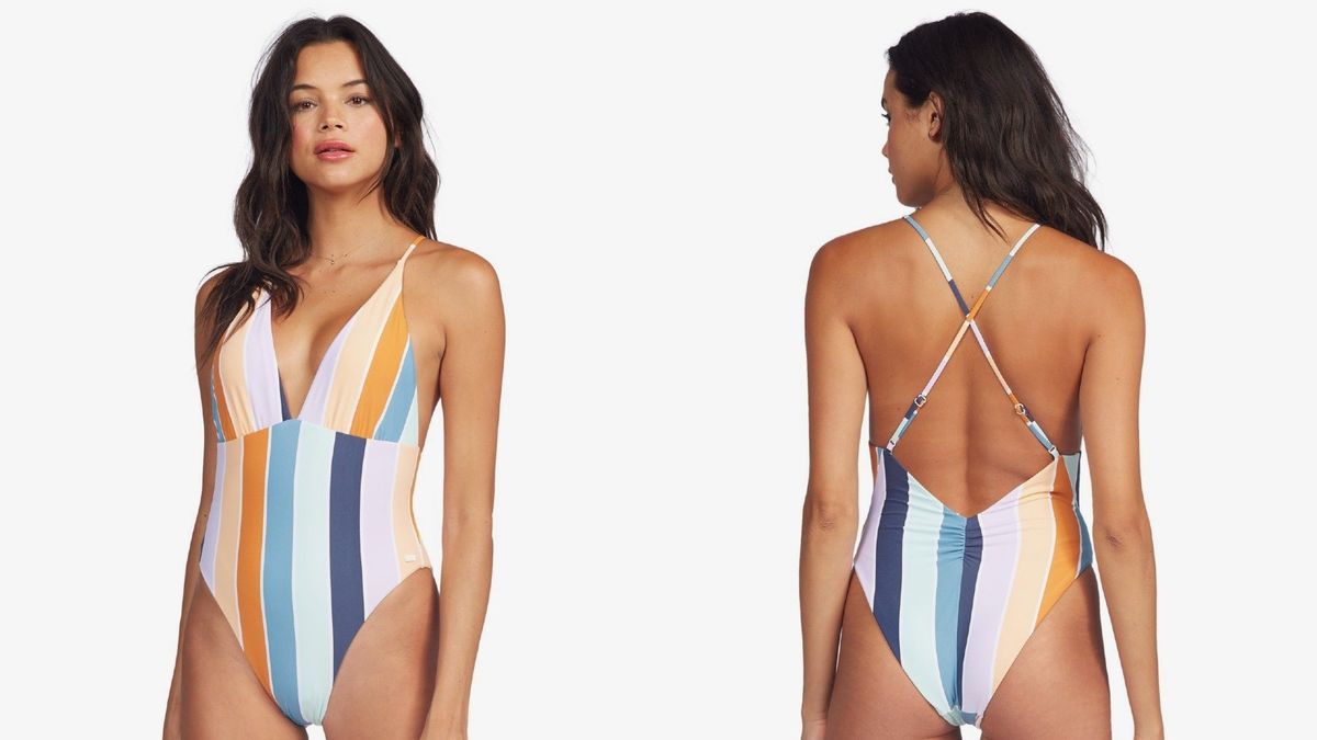 Enodelne kopalke Roxy Beach Classics