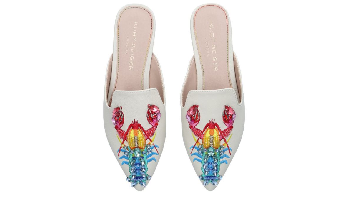 Что надеть на первое свидание: плоские слипоны Kurt Geiger London Otter