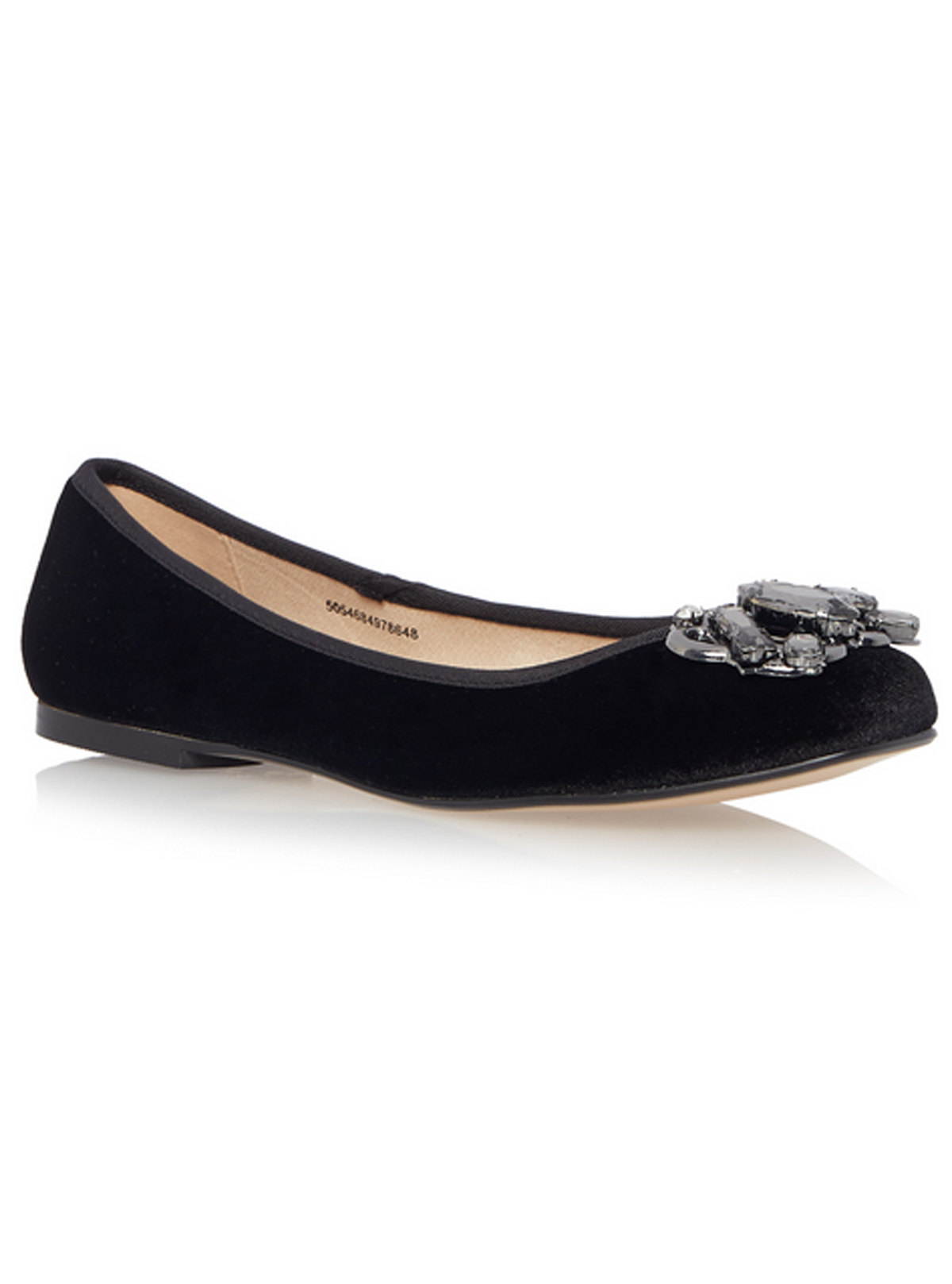 Premium Velvet Ballerina, 18 libier, Tu