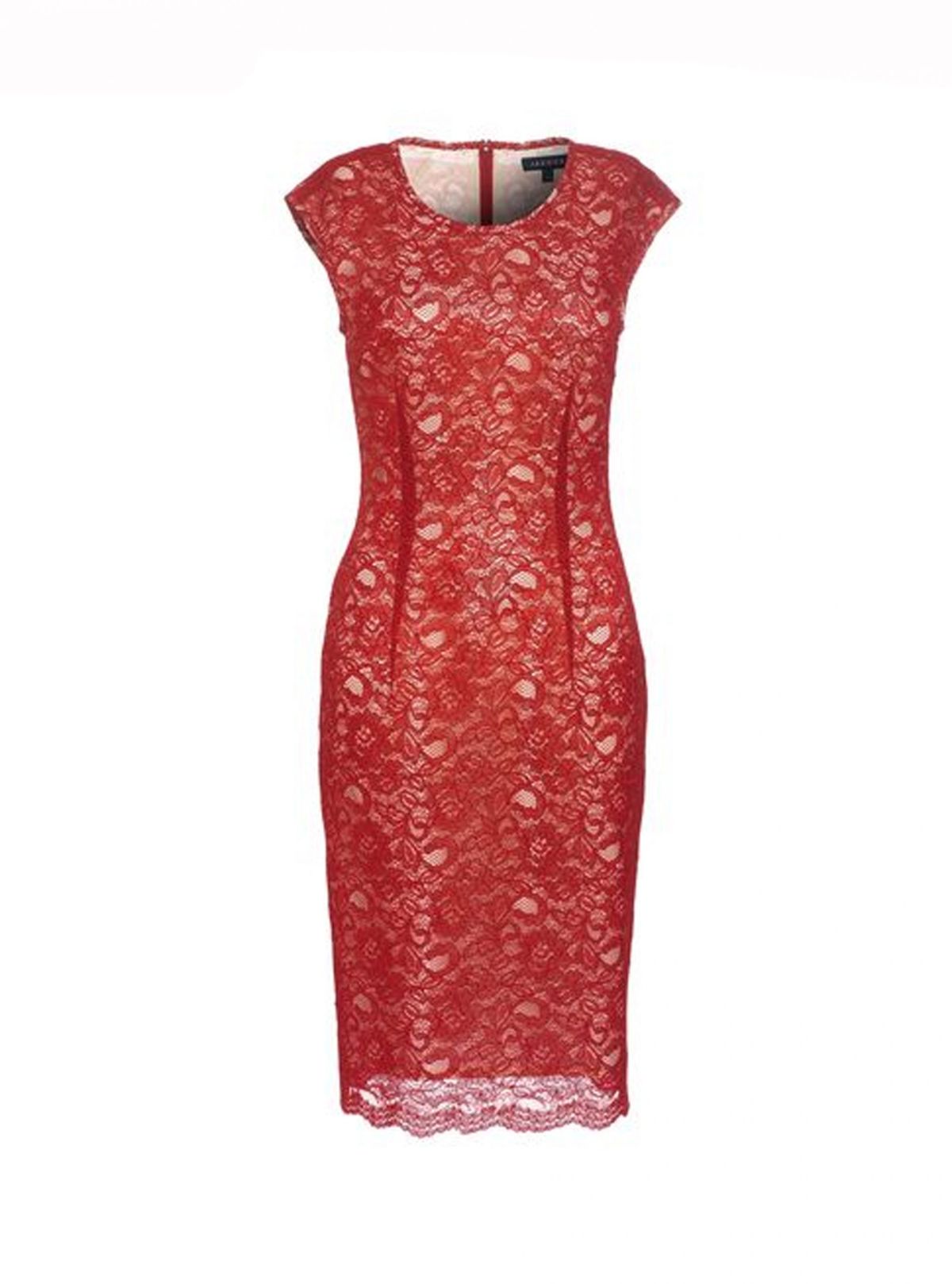 Vestidos de festa: vestido Jaeger Lace Overlay Shift, £ 180