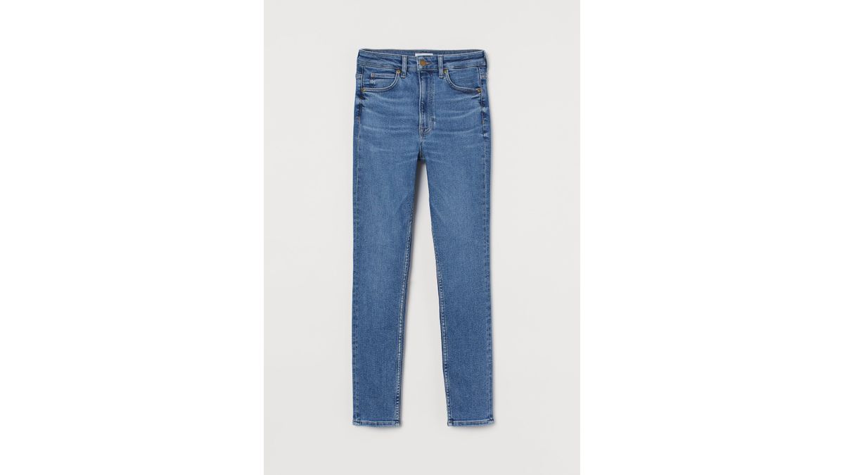 Jeans H&M x Lee Skinny de cintura alta