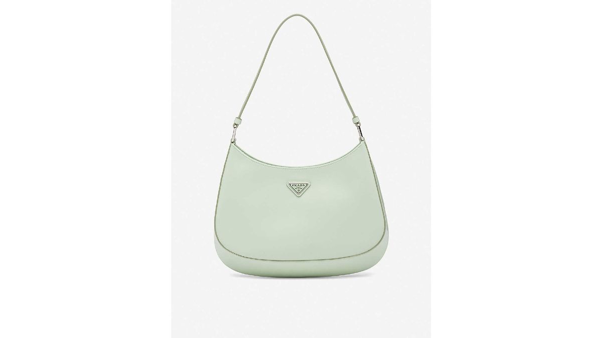 лучшие дизайнерские сумки: Prada Cleo Brushed Leather Shoulder Bag