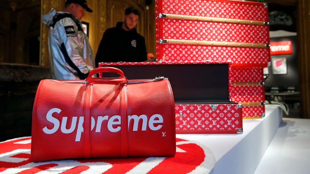 Louis Vuitton Keepall x Supreme