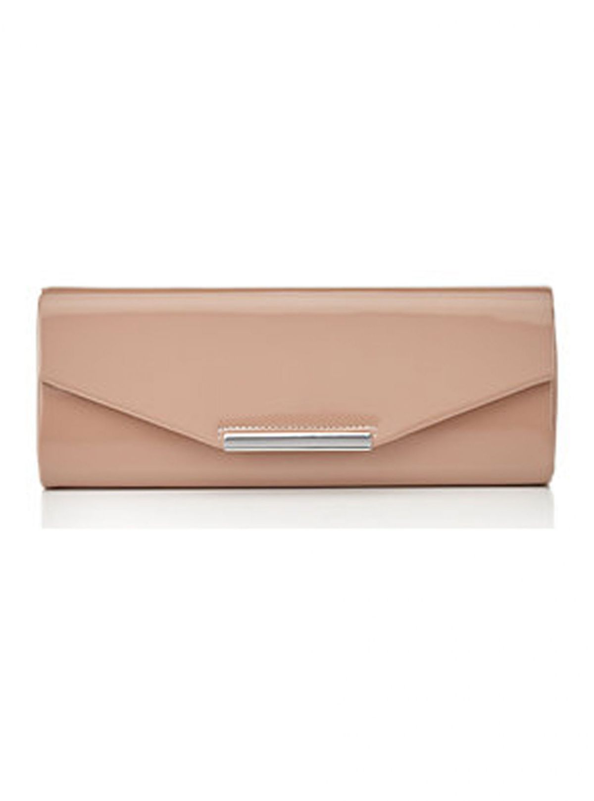 Pochette in vernice con busta in ecopelle M&S, £ 10,50
