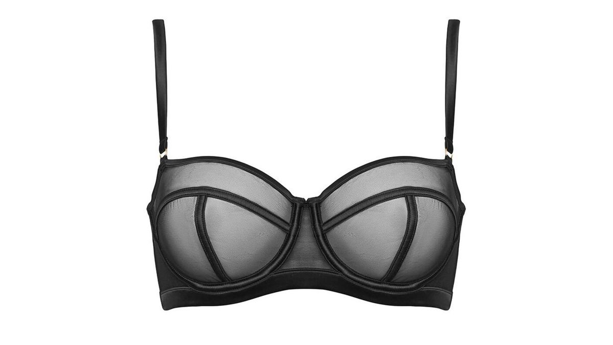 ako by mala podprsenka sedieť - Figleaves Pimlico Non Pad Underwired Sheer Balcony Br