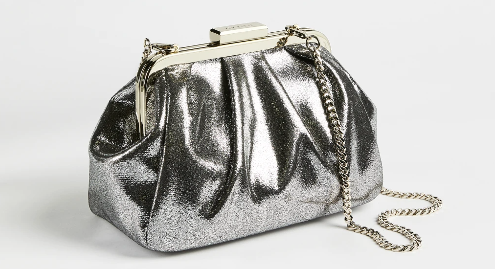 Metallic Crinkle Frame Evening Bag, £ 69, Ted Baker