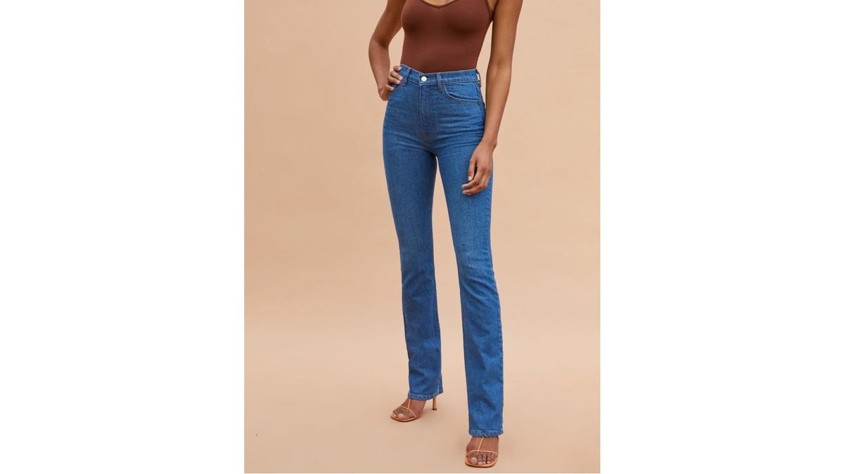 jeans de maior durabilidade: Jeans Reformation Peyton High Rise Bootcut